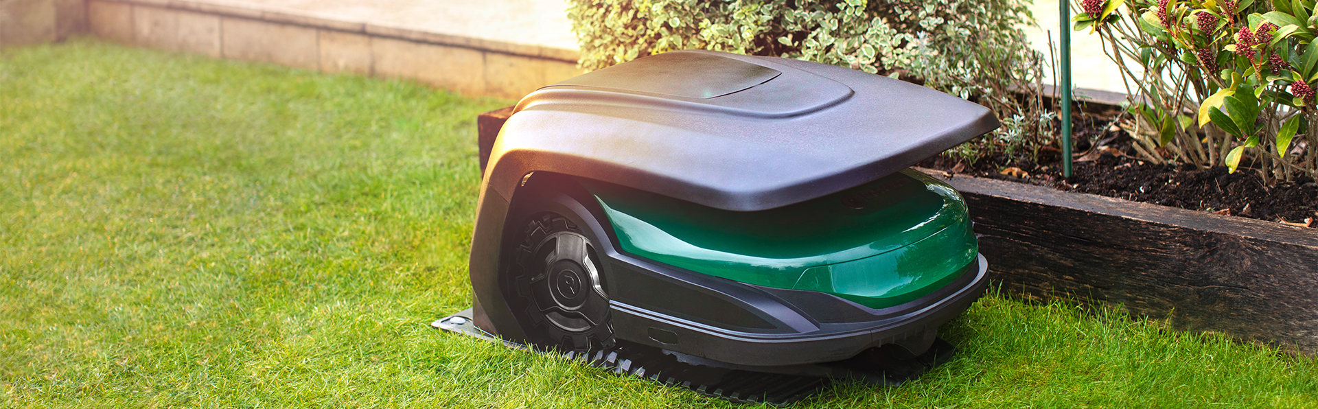 What is the ideal cutting height for a robotic lawnmower Robomow